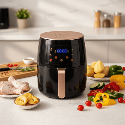 Digitalna Friteza na Vrući Zrak 2800W, 8 L – Kuhinjski aparati – Crna – slika 3