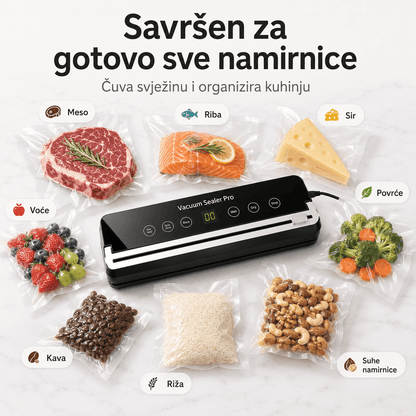 Digitalni Aparat za Vakumiranje Hrane – – – slika 6