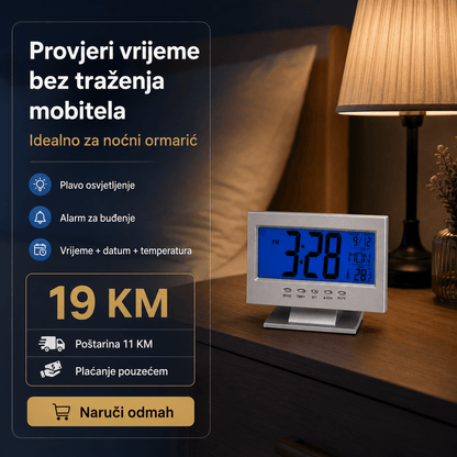 Digitalni LCD Sat DS-8082 – Satovi – – slika 4