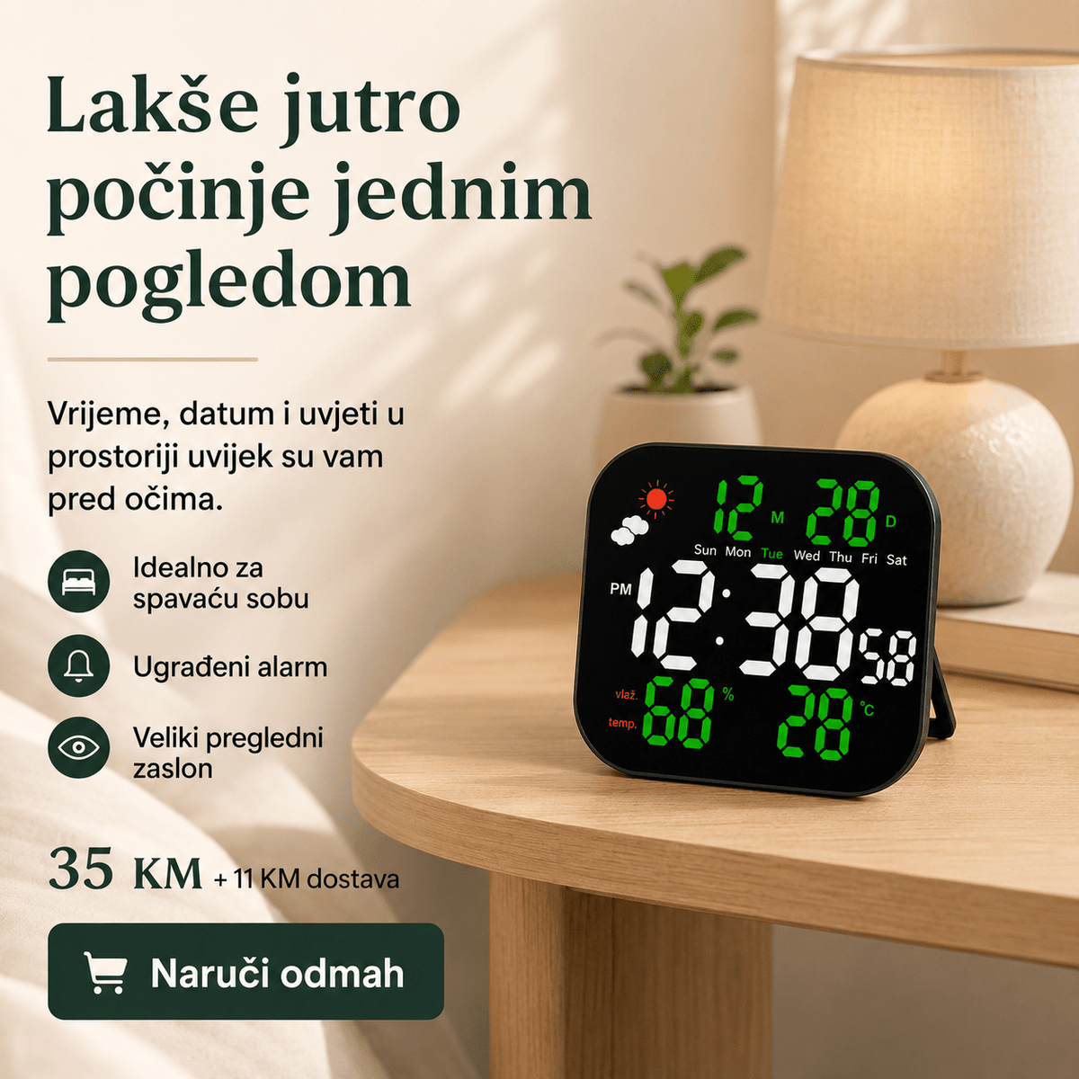 Digitalni LED Sat – – – slika 7