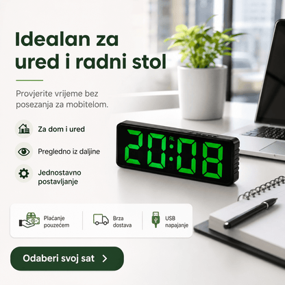 Digitalni LED Sat – – – slika 2