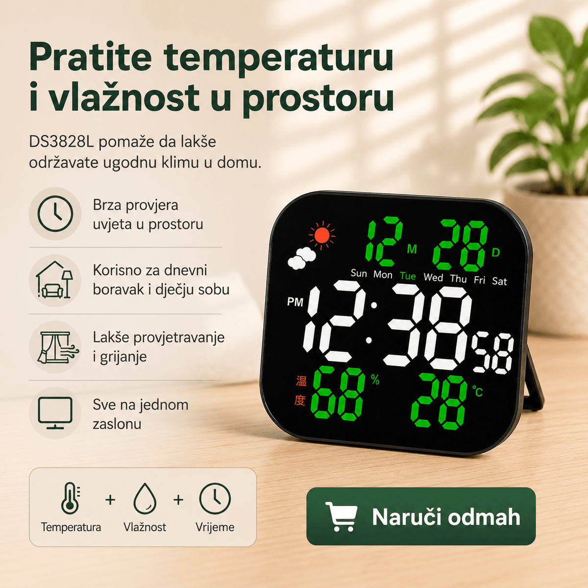 Digitalni LED Sat – – – slika 4