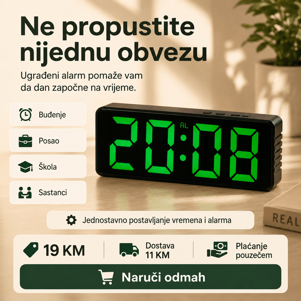 Digitalni LED Sat – – – slika 8
