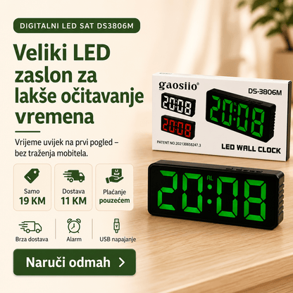 Digitalni LED Sat – – – slika 5