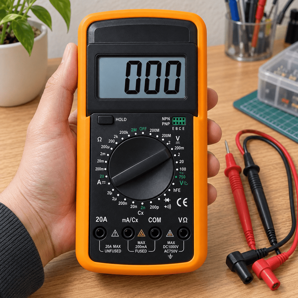 Digitalni multimetar 9205 – Multimetri – – slika 3