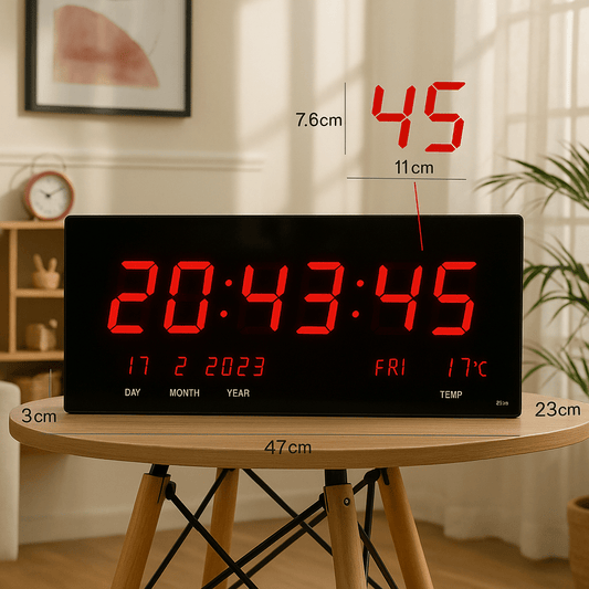 Digitalni Zidni Sat JH - 4622 – – – slika 2