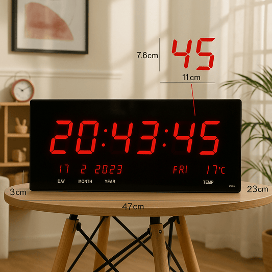 Digitalni Zidni Sat JH - 4622 - SAMO KLIKNI