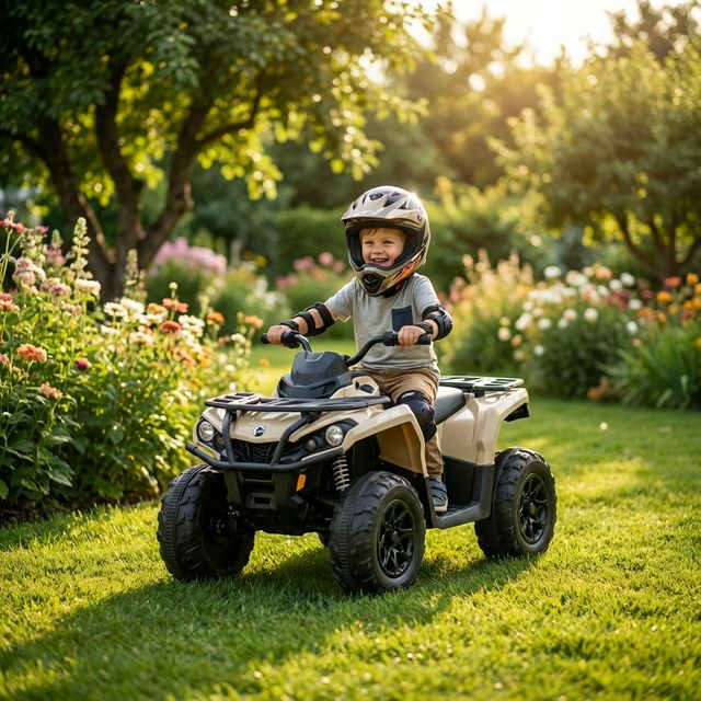 Dječji Can - Am Renger ATV Quad 4×4 | 12V/7Ah | 4 Motora | Daljinski – Dječje igračke – – slika 2