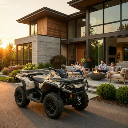 Dječji Can - Am Renger ATV Quad 4×4 | 12V/7Ah | 4 Motora | Daljinski – Dječje igračke – – slika 4