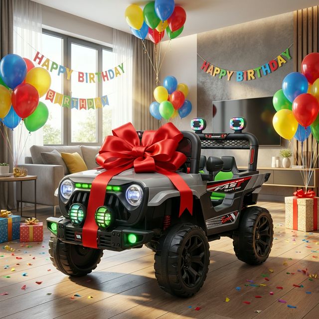 Dječji Džip na Akumulator – Dječje igračke – – slika 4