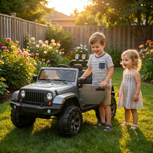 Dječji Džip na Akumulator – Dječje igračke – – slika 5