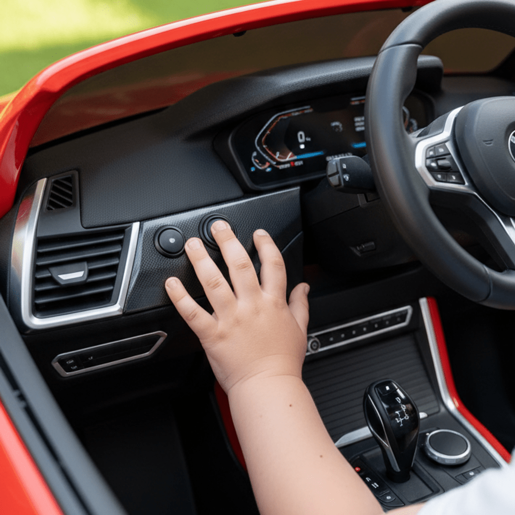 Dječji Električni Automobil na Akumulator – Dječje igračke – Crvena – slika 4