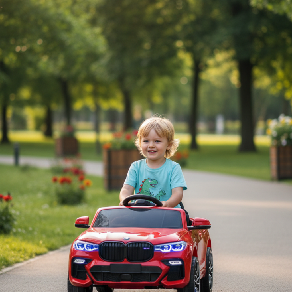 Dječji Električni Automobil na Akumulator – Dječje igračke – Crvena – slika 2