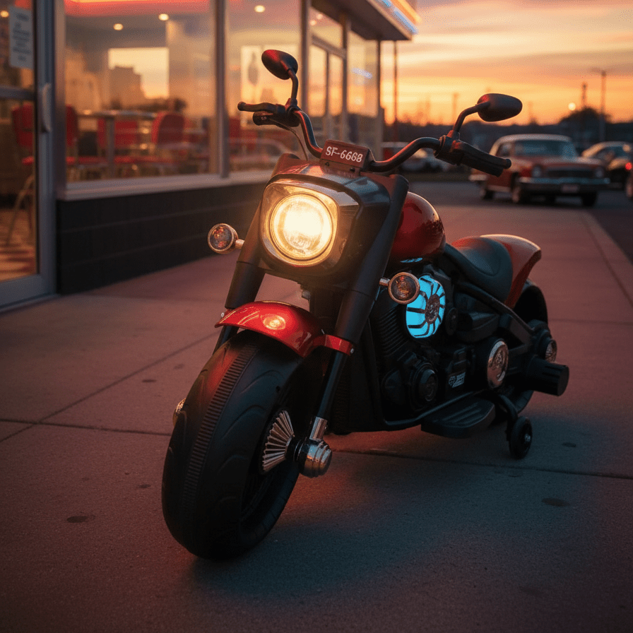 Dječji Električni Chopper Motor Maxi – Dječje igračke – – slika 3