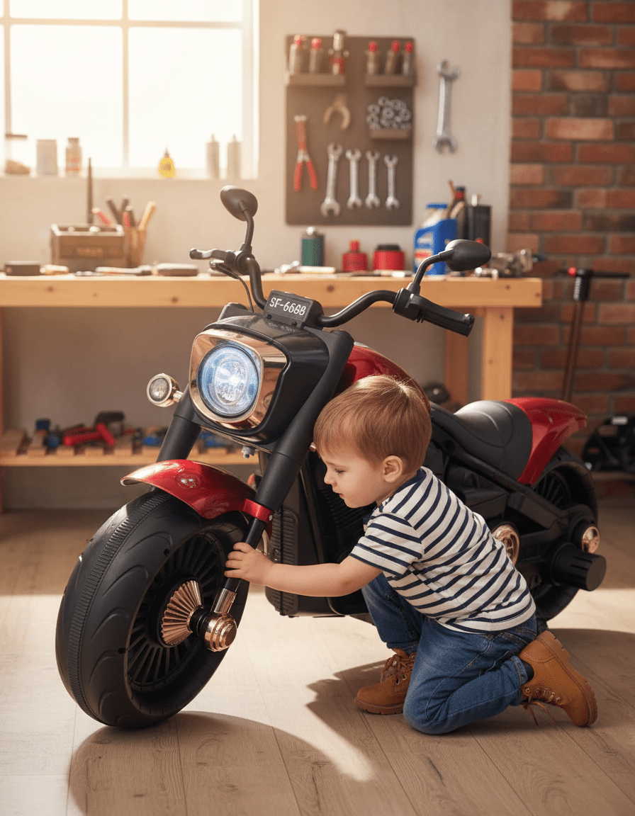 Dječji Električni Chopper Motor Maxi – Dječje igračke – – slika 4