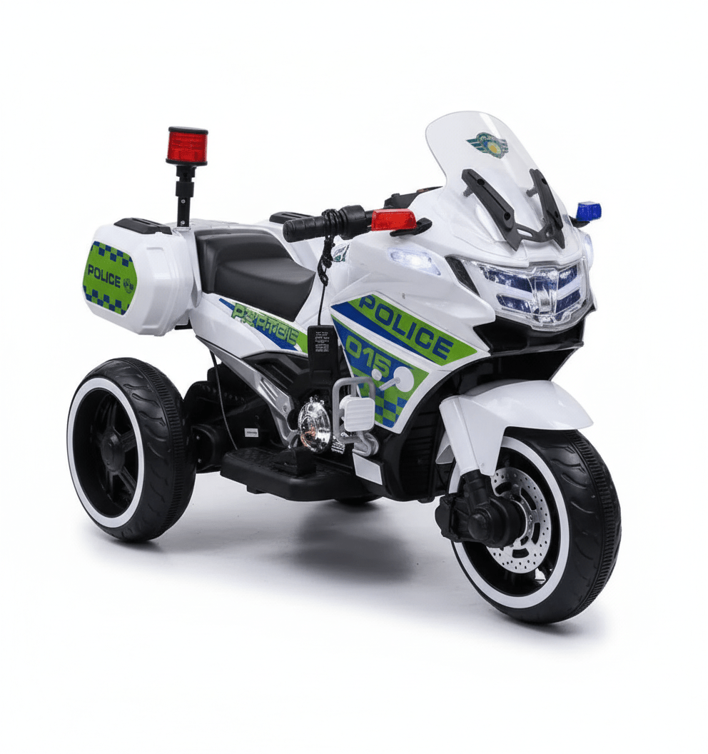Dječji Električni Motor Policijski na Akumulator – Dječje igračke – – slika 1