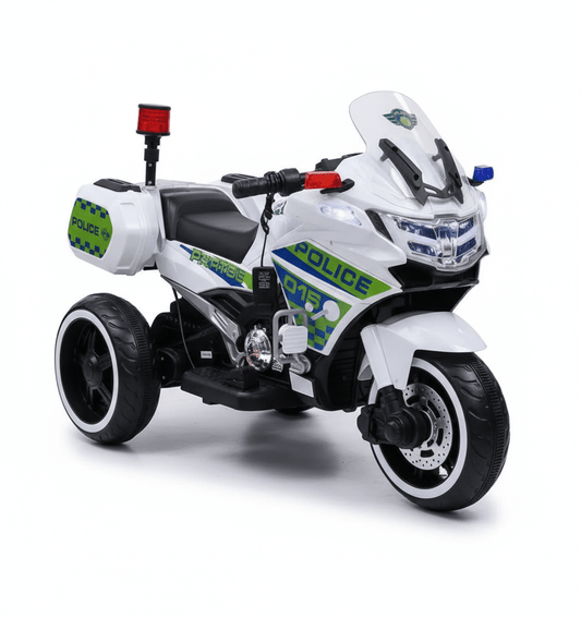 Dječji Električni Motor Policijski na Akumulator – Dječje igračke – – slika 1
