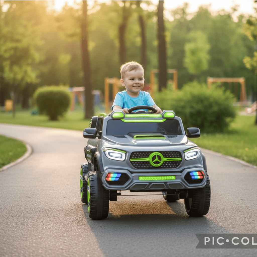 Dječji Električni Terenac s LED Svjetlima – Dječje igračke – – slika 2