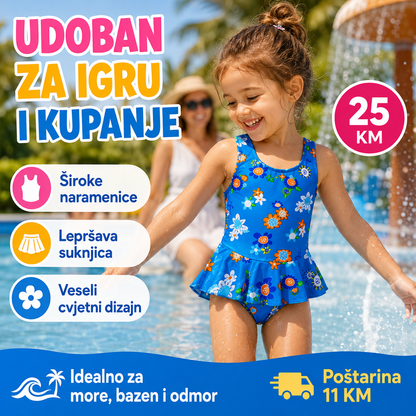 Dječji jednodijelni kupaći kostim – – – slika 8