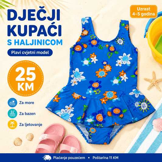 Dječji jednodijelni kupaći kostim – – – slika 2