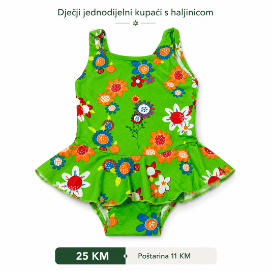 Dječji jednodijelni kupaći kostim – – – slika 1