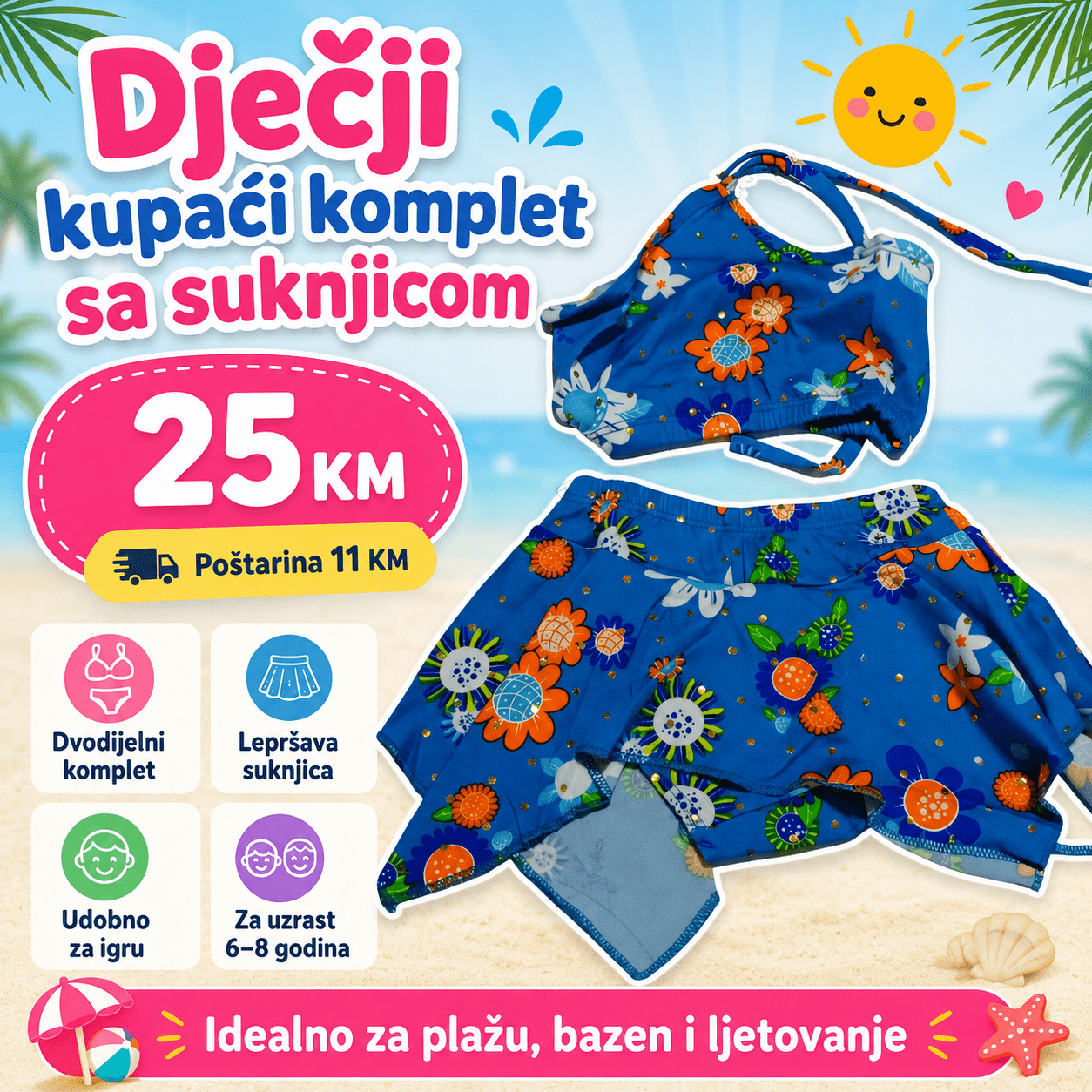Dječji Kupaći Komplet – – – slika 7