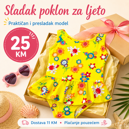 Dječji kupaći kostim s haljinicom – – – slika 8
