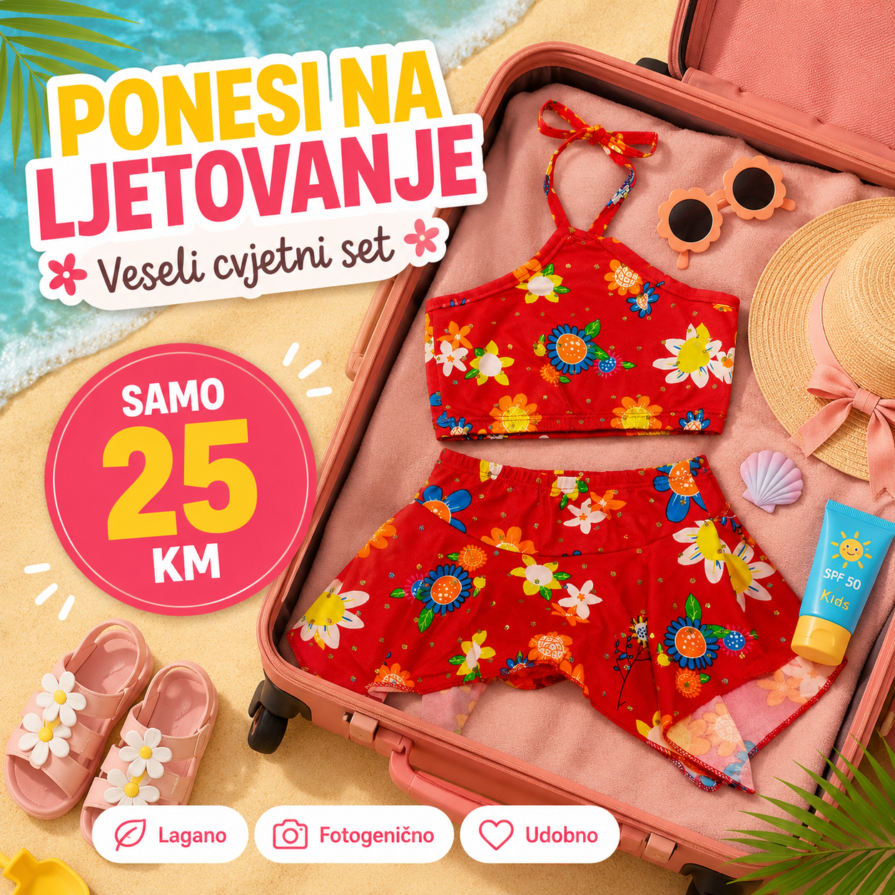 Dječji ljetni kupaći – – – slika 4