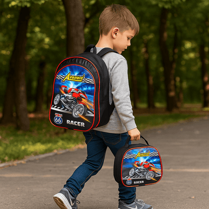 Dječji Školski Ruksak s Torbicom – – Model.5 – slika 19