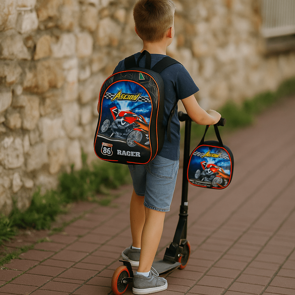 Dječji Školski Ruksak s Torbicom - SAMO KLIKNI