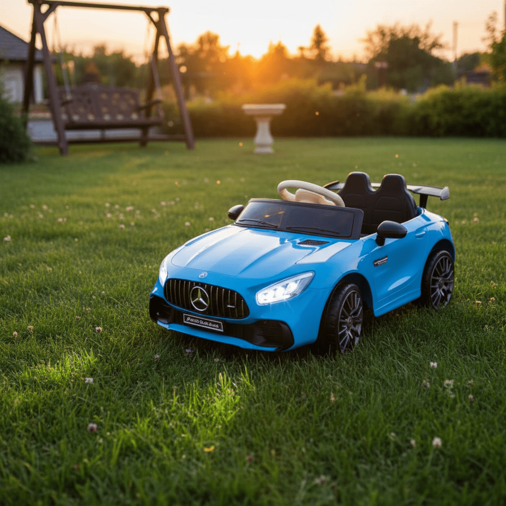 Dječji Sportski Auto na Akumulator – Dječje igračke – Plava – slika 9