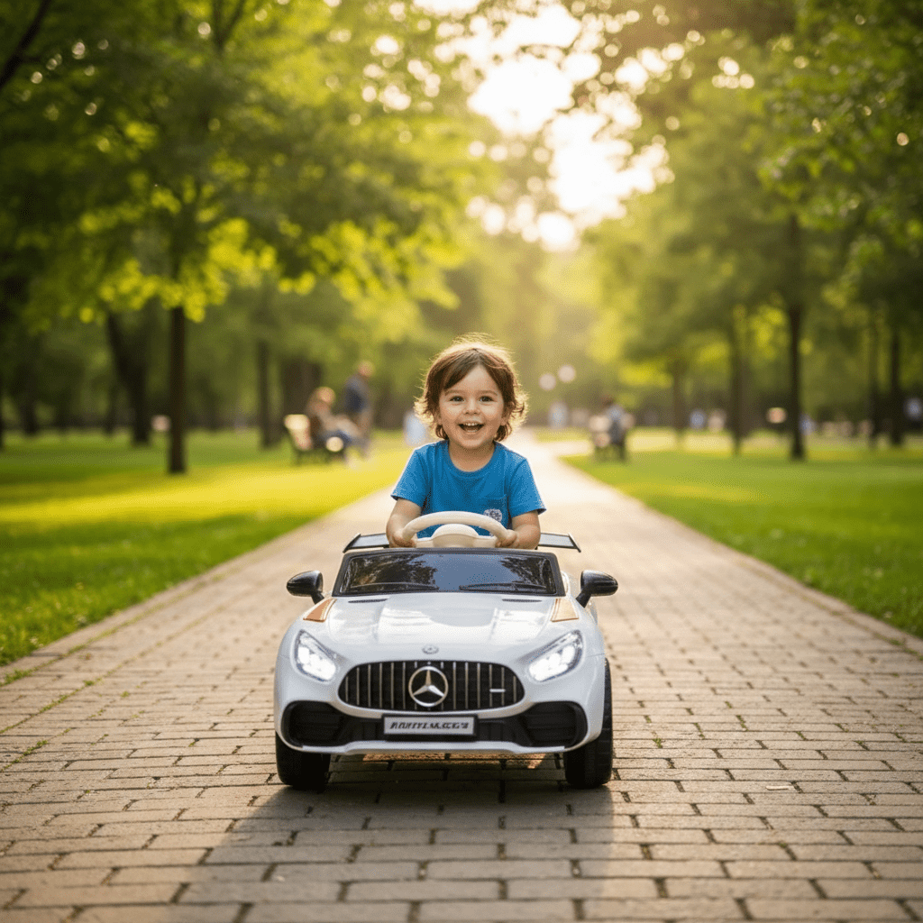 Dječji Sportski Auto na Akumulator – Dječje igračke – Bijela – slika 2