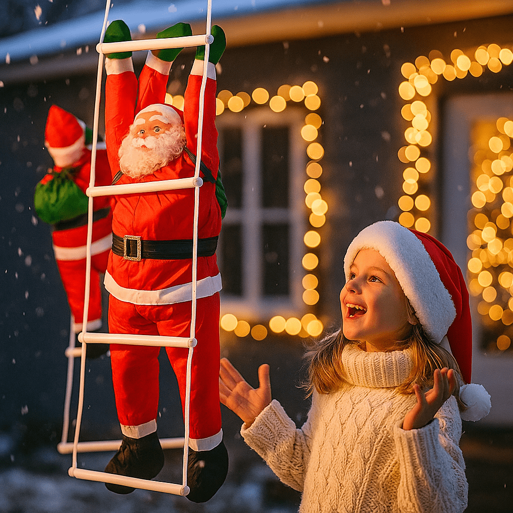 Djed Mraz na Ljestvama - SAMO KLIKNI