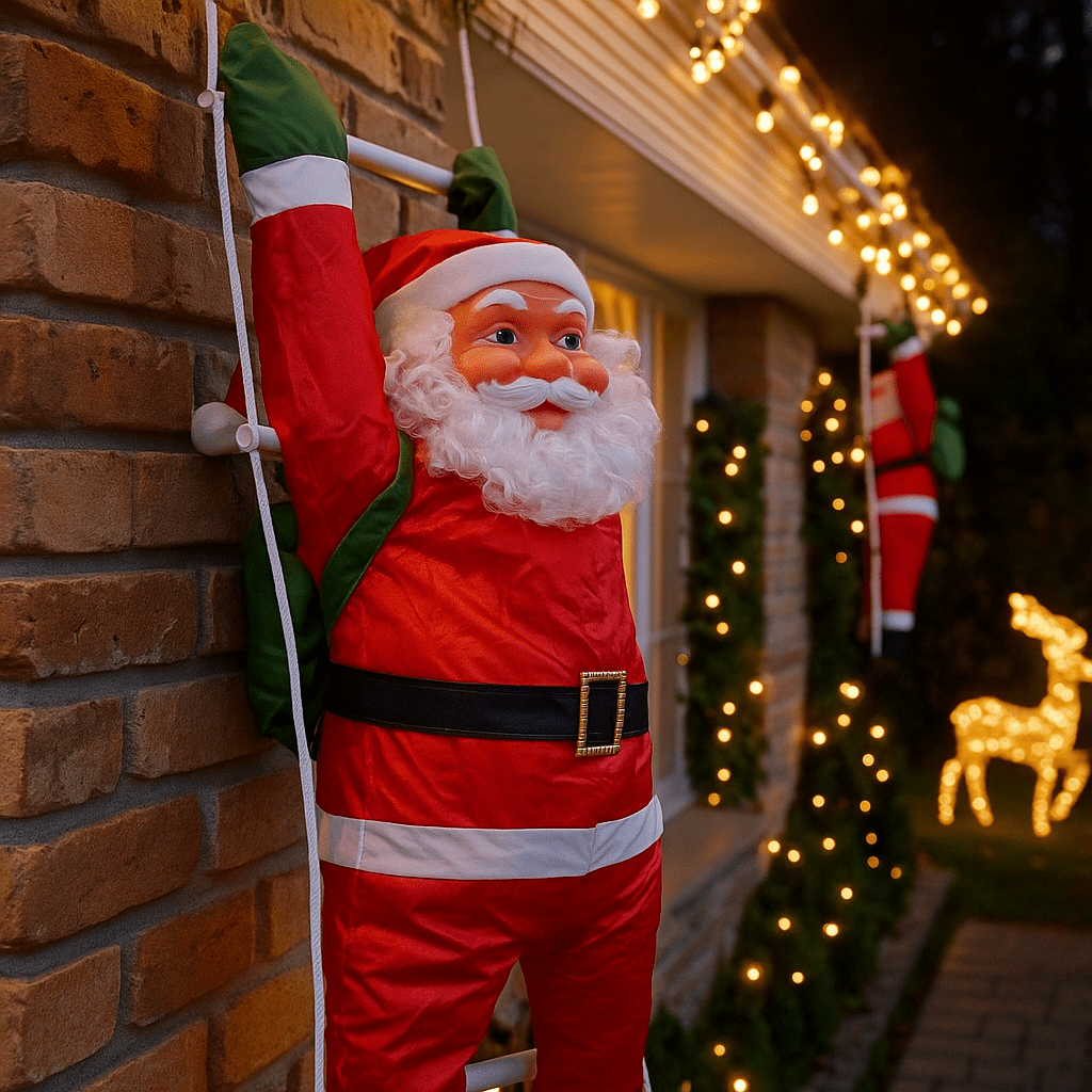 Djed Mraz na Ljestvama - SAMO KLIKNI