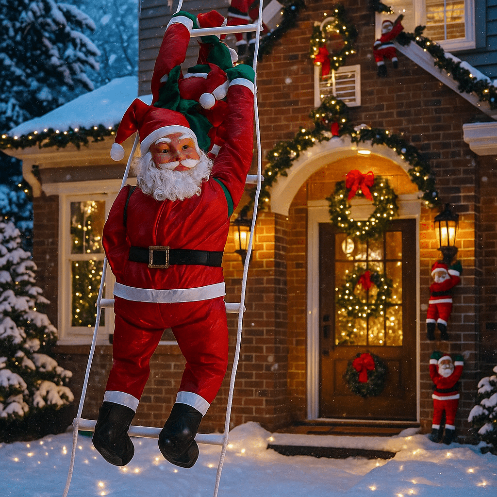 Djed Mraz na Ljestvama - SAMO KLIKNI