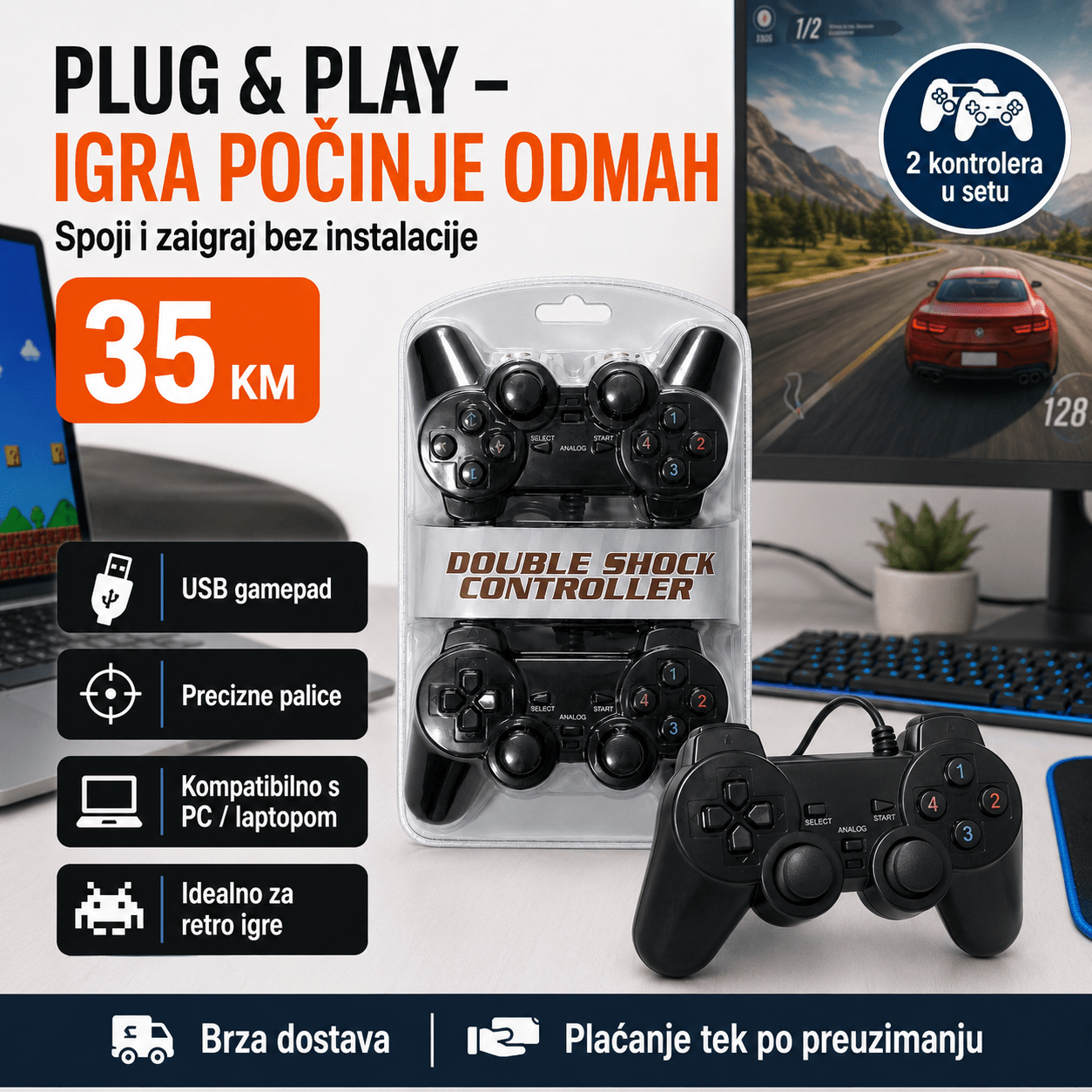 Double Shock Joystici (2.kom) – – – slika 3