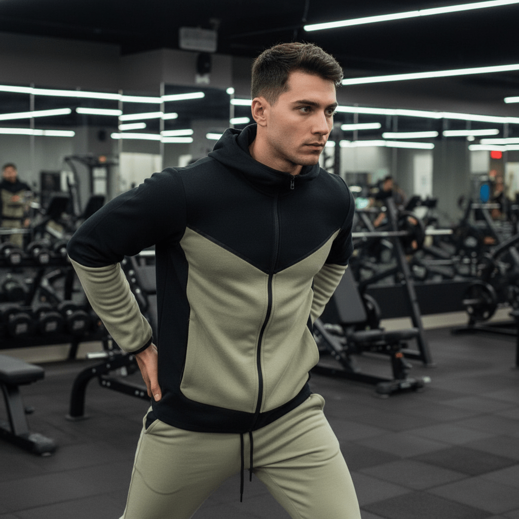 Dvobojna Muška Trenerka – Muška Odjeća – S – slika 3