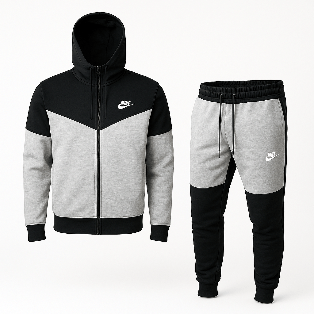 Dvobojna muška trenirka s kapuljačom - SAMO KLIKNI