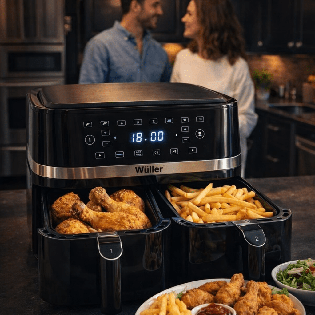 Dvostruka friteza na vrući zrak Wüller – – – slika 2