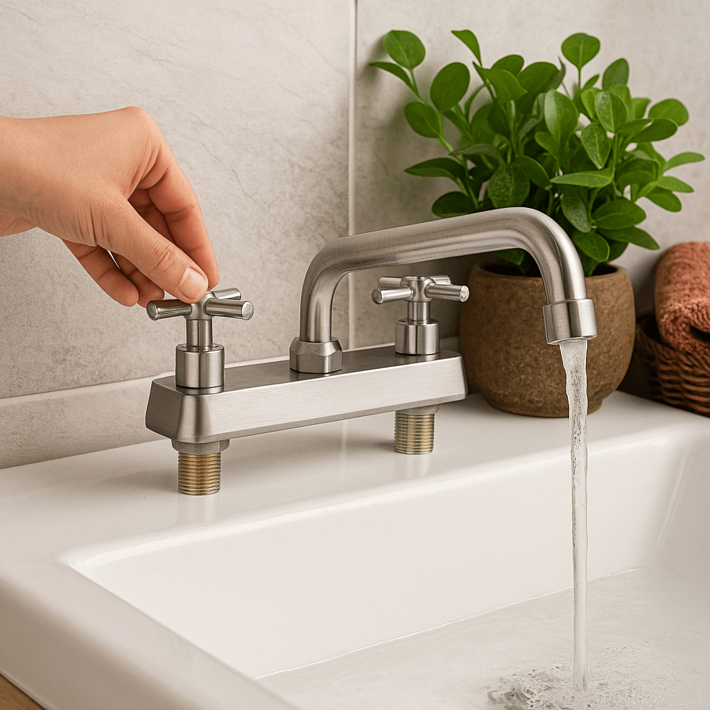 Dvostruka Sudoper Slavina - SAMO KLIKNI