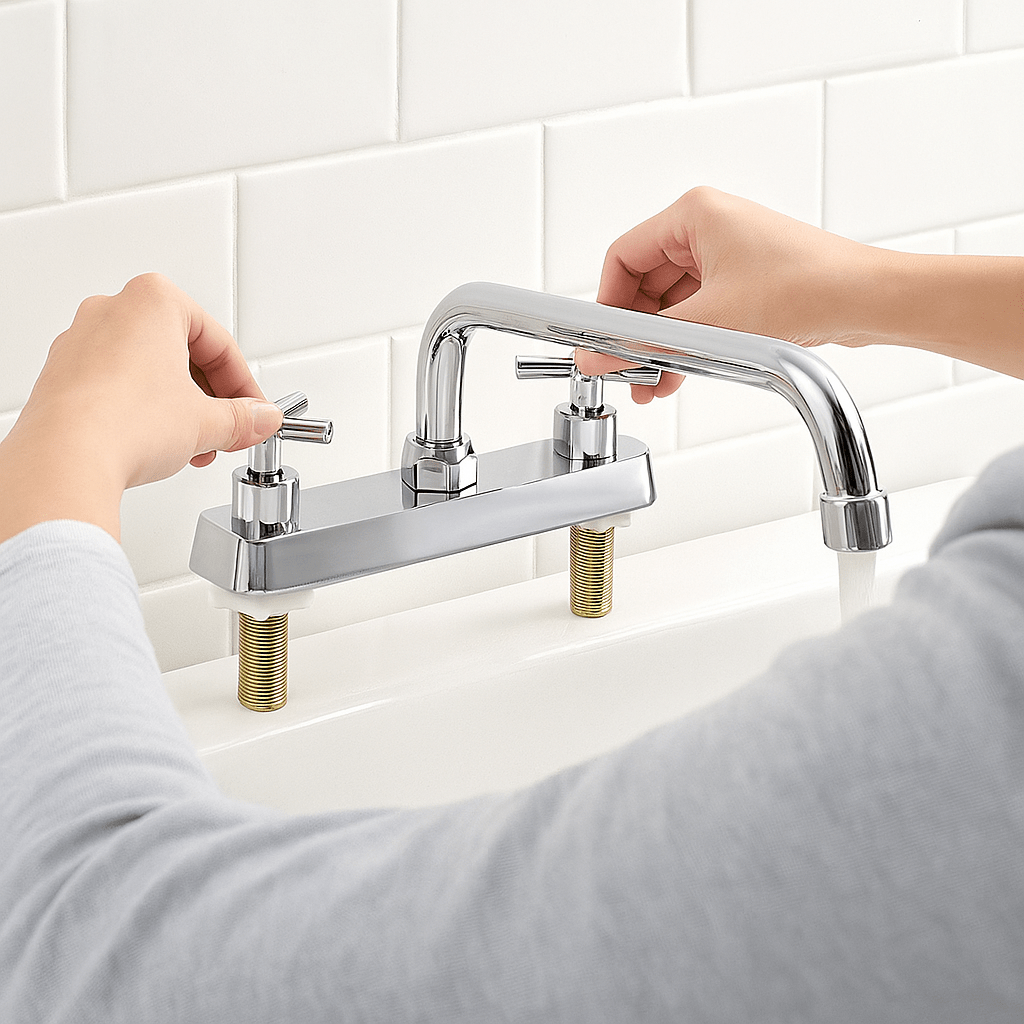 Dvostruka Sudoper Slavina - SAMO KLIKNI