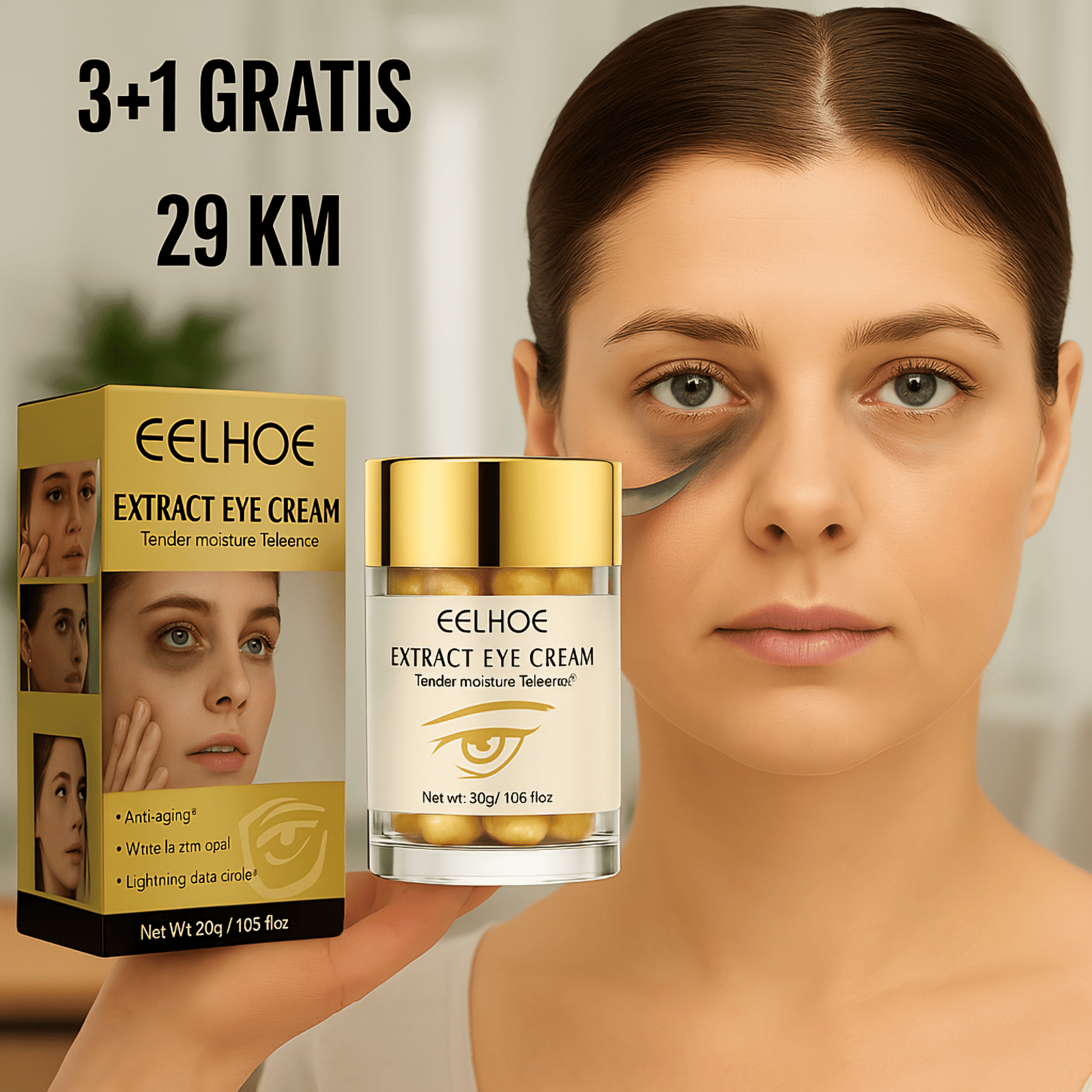 EELHOE Ekstrakt Krema za Oči 3+1 GRATIS – – – slika 1