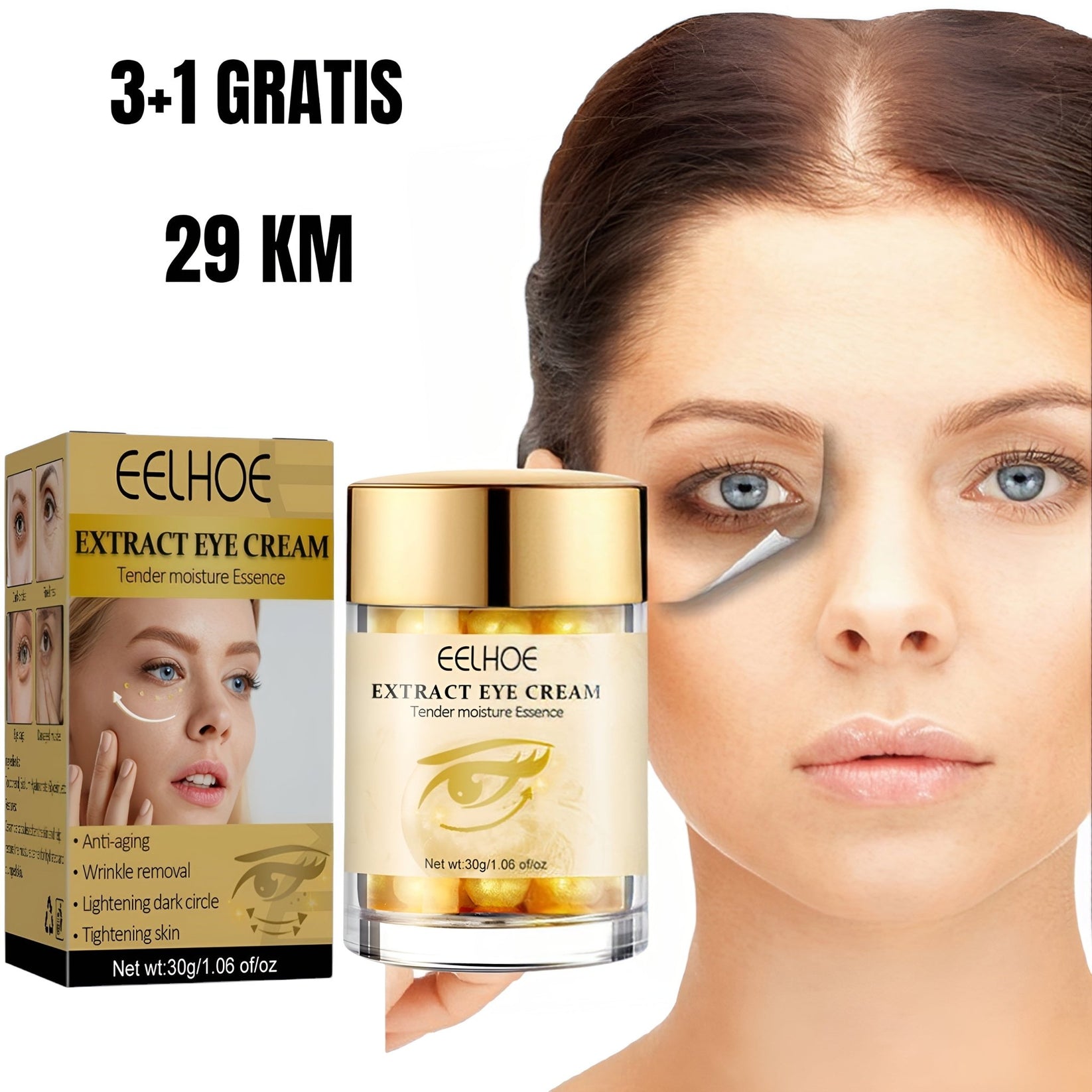 EELHOE Ekstrakt Krema za Oči 3+1 GRATIS – – – slika 2