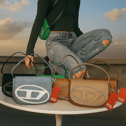 Ekskluzivna Crossbody Torba – – Svijetlo Plava – slika 4