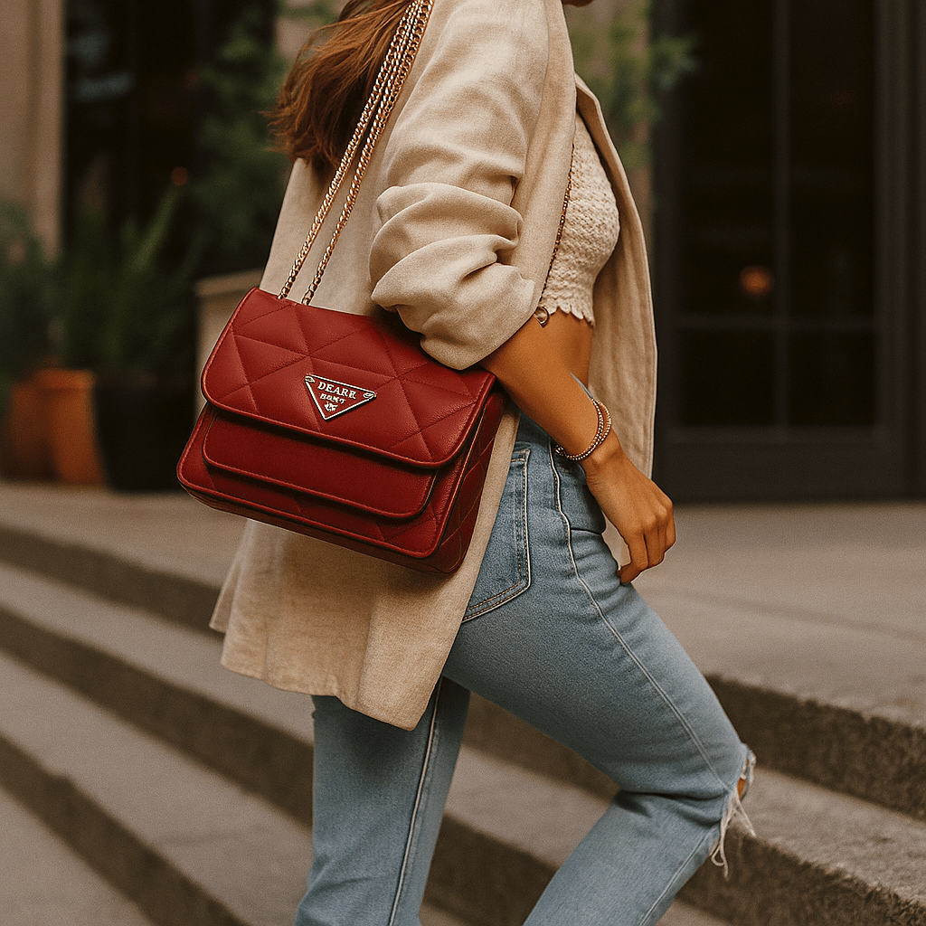 Ekskluzivne Ženske Torbice – – Crvena – slika 9