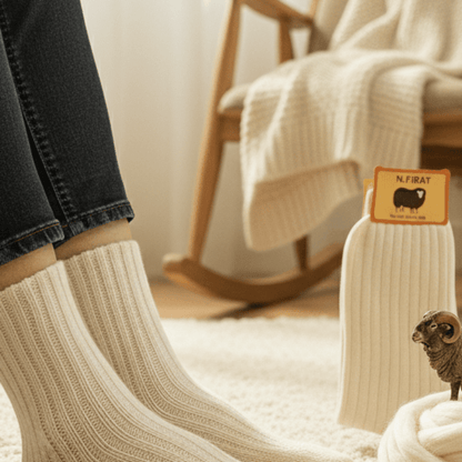 Ekstra Guste Čarape od Merino Vune – Čarape i Donje Rublje – 6 pari – slika 3