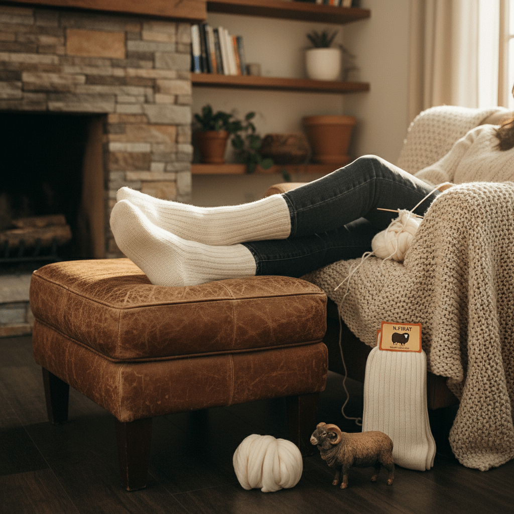 Ekstra Guste Čarape od Merino Vune - SAMO KLIKNI