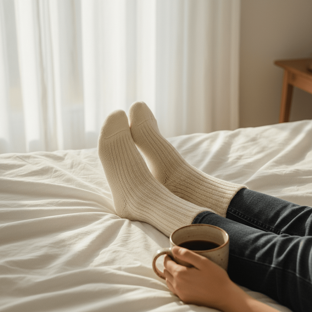 Ekstra Guste Čarape od Merino Vune – – 6 pari – slika 6