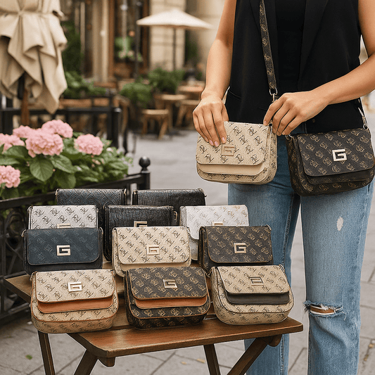 Elegantna Brendirana Ženska Torbica – – Crna – slika 2