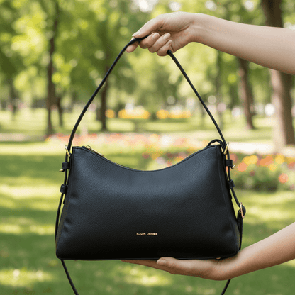 Elegantna Crna Torba – Ženske torbe – Crna Univerzalna – slika 6